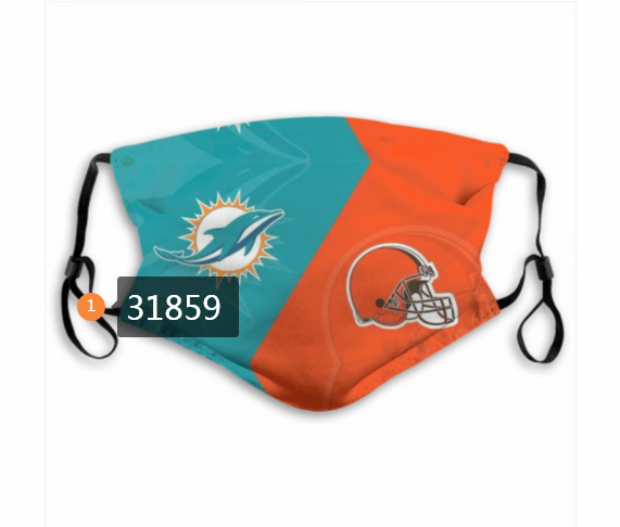 NFL Miami Dolphins 932020 Dust mask with filter